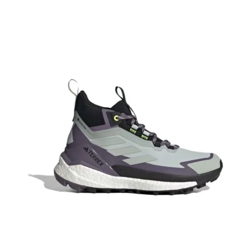 Adidas Terrex Free Hiker Gore Tex 2.0 Wonder Silver Lucid Lemon Women's-1