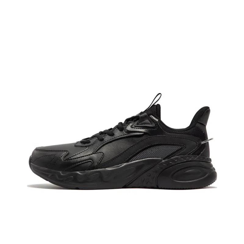 361° Low Top Running Shoes Men's Black-0