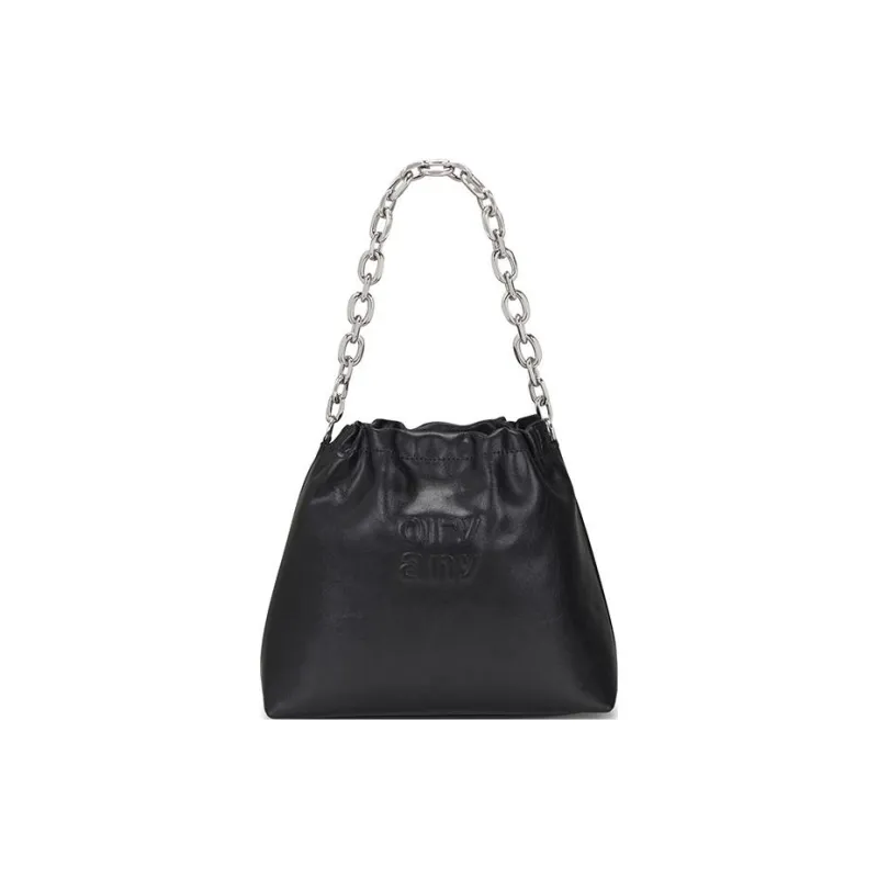 ORYANY Cow Leather Handbag Shoulder Bag Crossbody Bag Regular Women's Black-0