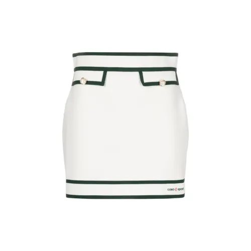 CASABLANCA Casual Short Skirts Women's White