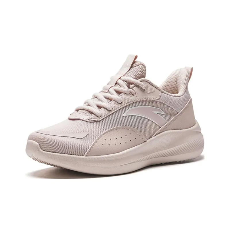 Anta Cushioning Low-Top Running Shoes Women's Lotus Gray-1