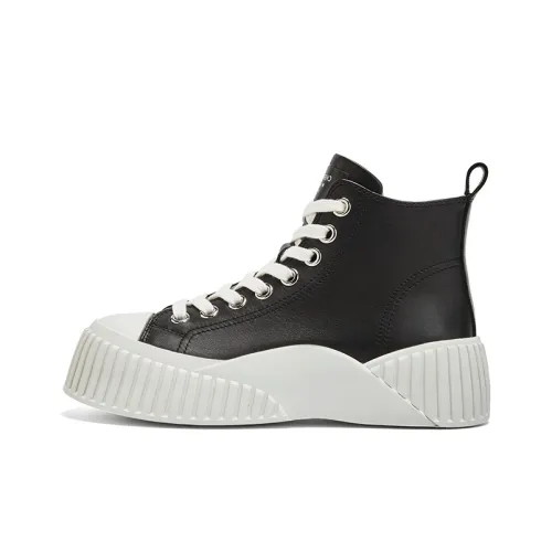 CHERYKALLY Skateboard Shoes Women's High-Top