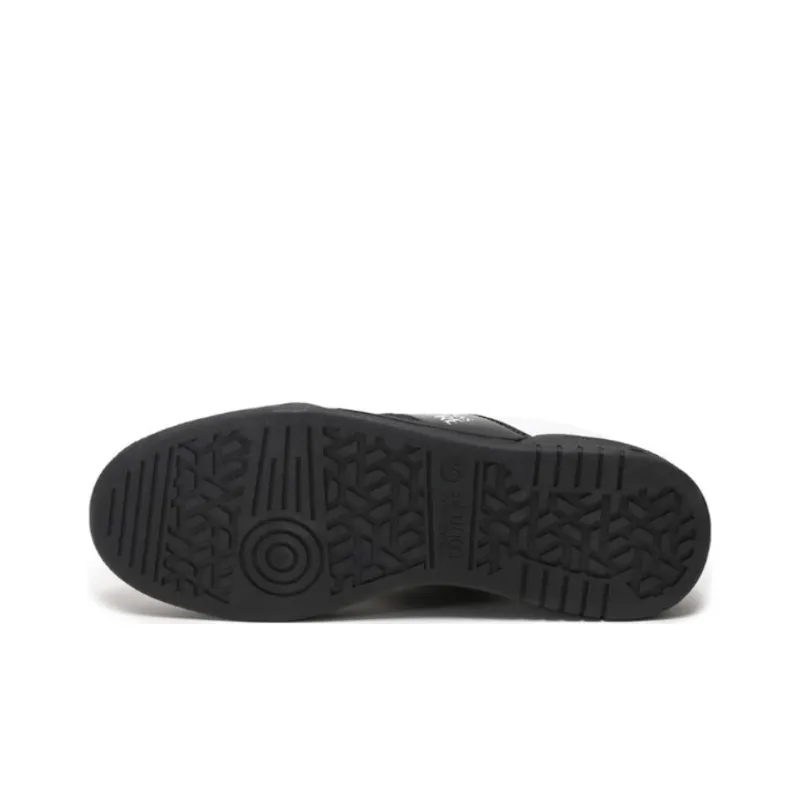 VERSACE JEANS Couture Low Top Skateboard Shoes 3.5cm Men's White Black Heel Tab-5
