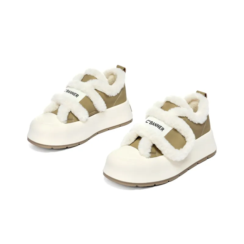 C°BANNER Hook-and-Loop Low-Top Casual Shoes Women's-14