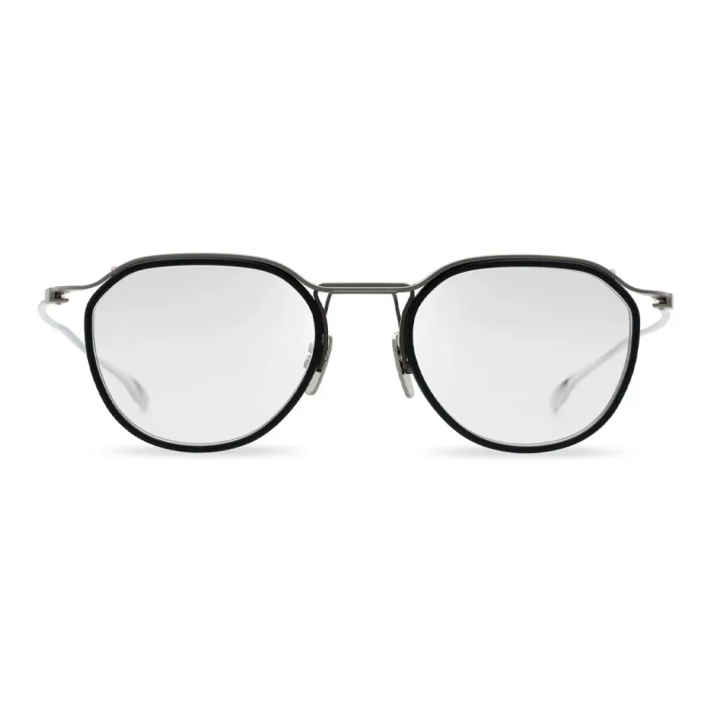 DITA Titanium Irregular Shape Eyeglass Frames Unisex Black-1
