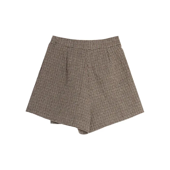 SETIROM Casual Shorts Women's Light Coffee-1