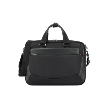 SAMSONITE Polyester Laptop Bag Briefcase Handbag Men's Black