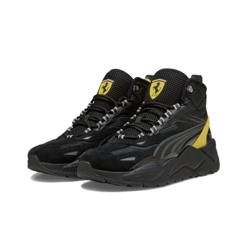 PUMA Scuderia Ferrari X RS X Mid 'Black Speed Yellow'-2