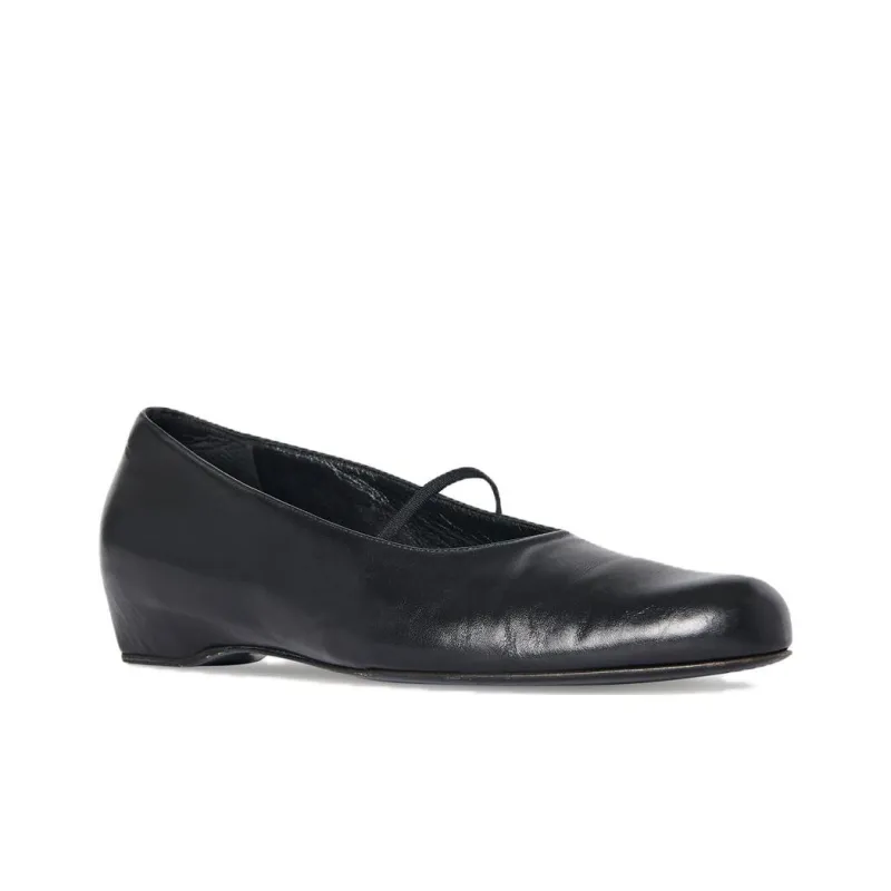 THE ROW Marion Leather Ballerina Shoes-2