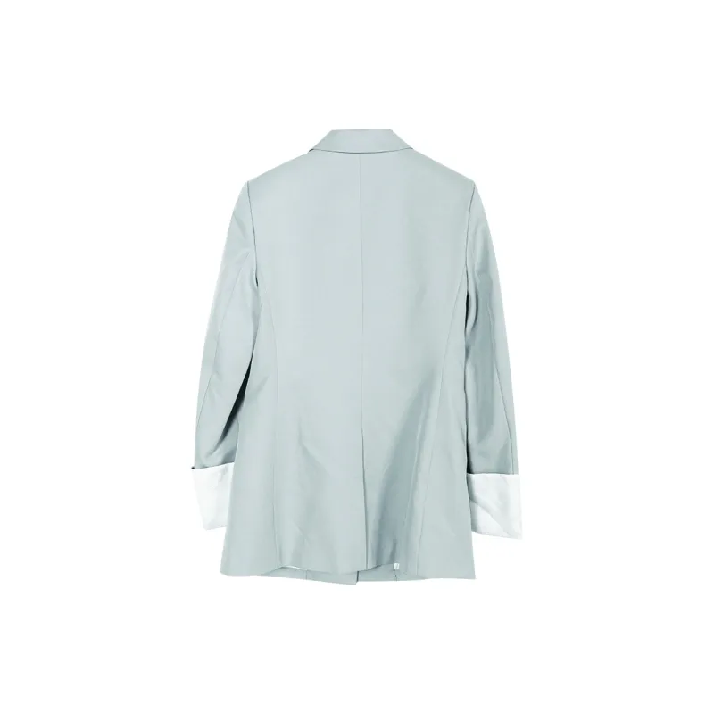 MISSSHINE Business Suits Women's Gray Green-1