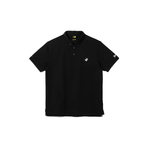 New Era Polo Shirts Men Black