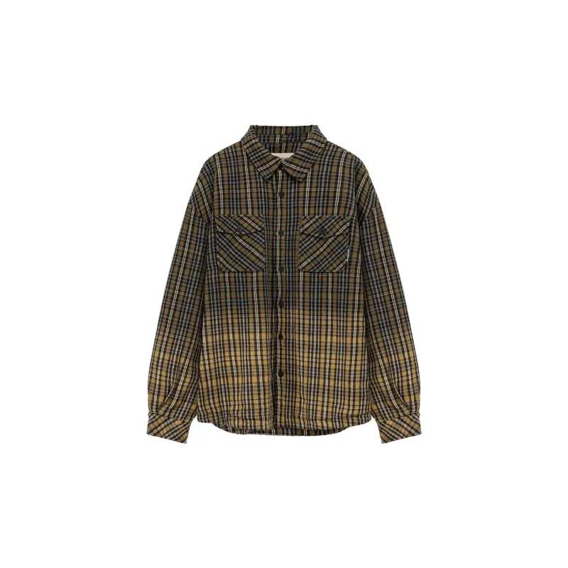 NO ONE ELSE Puffer Jackets Women's Mustard Green-1