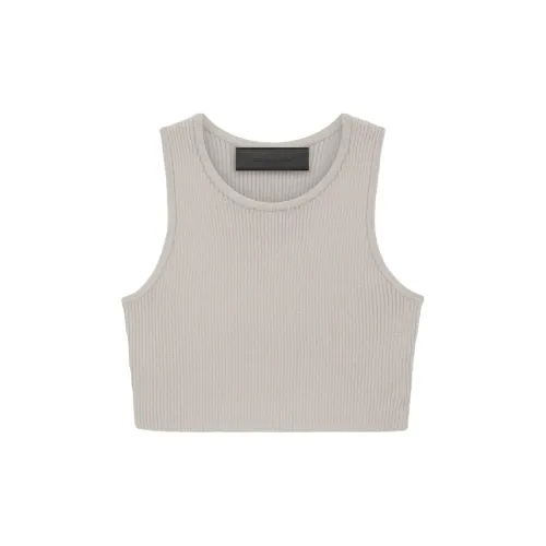 Fear Of God Essentials Tank Tops Women's Smoke Cloud/Silver Cloud