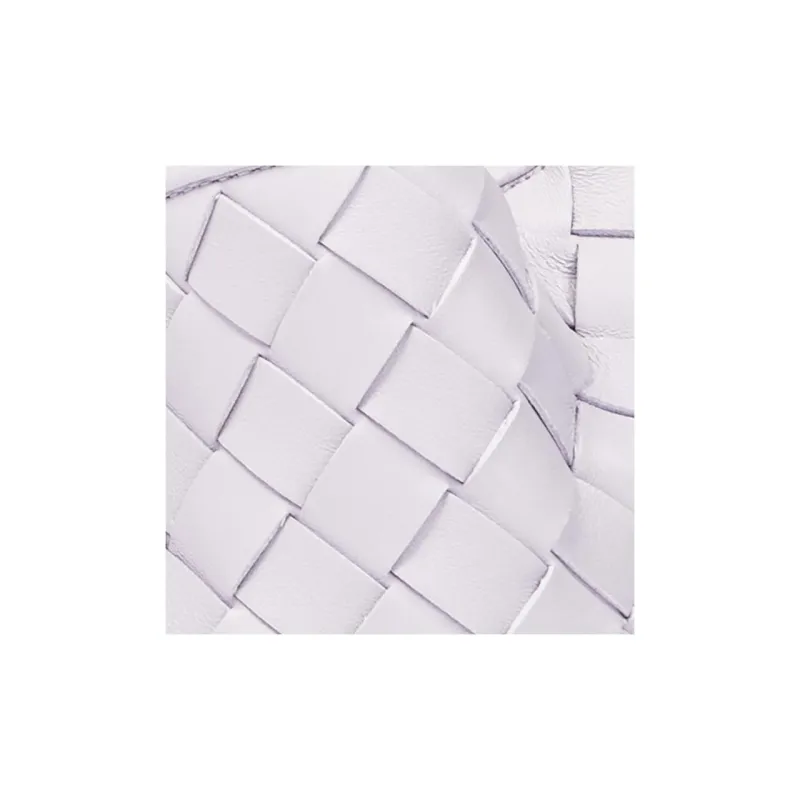 Bottega Veneta Lambskin Handbag Small Size Women's Light Purple-4