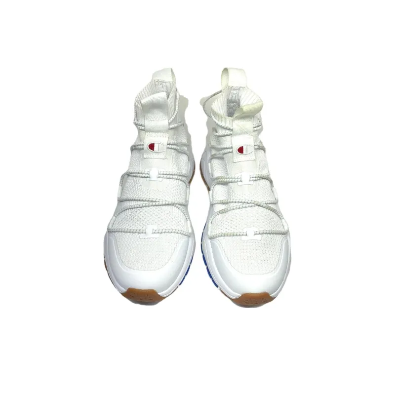 Champion Rally Flu Cushioning Wear-Resistant High-Top Casual Shoes Women's White-2