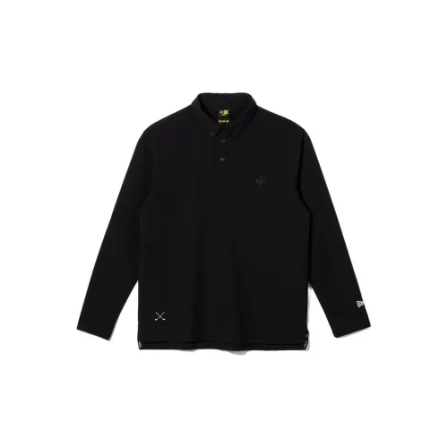 New Era Polo Shirts Men Black