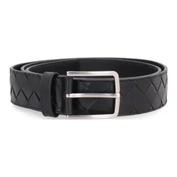 Bottega Veneta Woven Buckled Belt