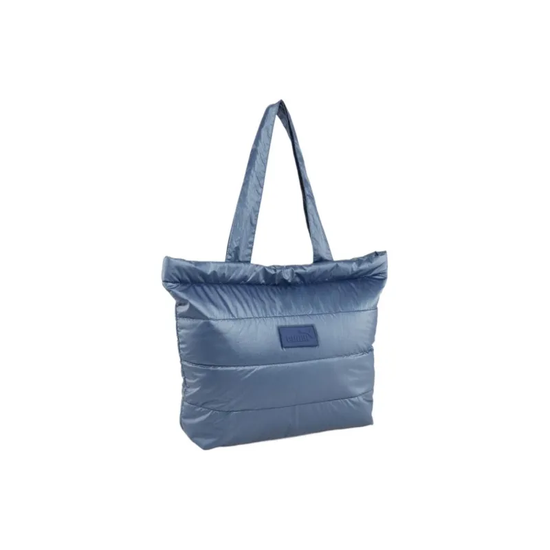 PUMA Nylon Tote Bag Shopping Bag Handbag Regular Women's Persian Blue-0