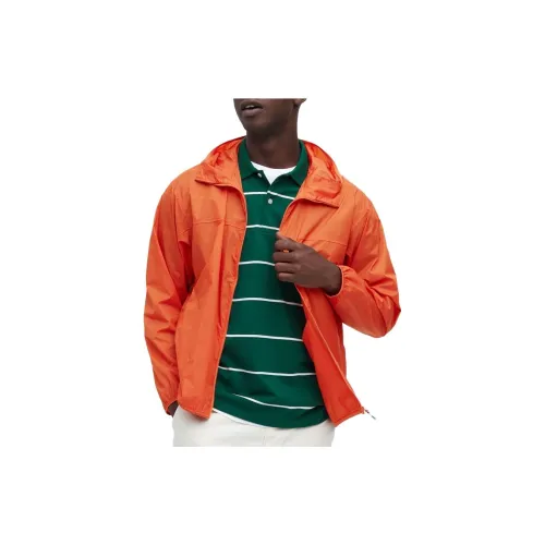 UNIQLO Sun Protection Clothing Unisex Soda Orange