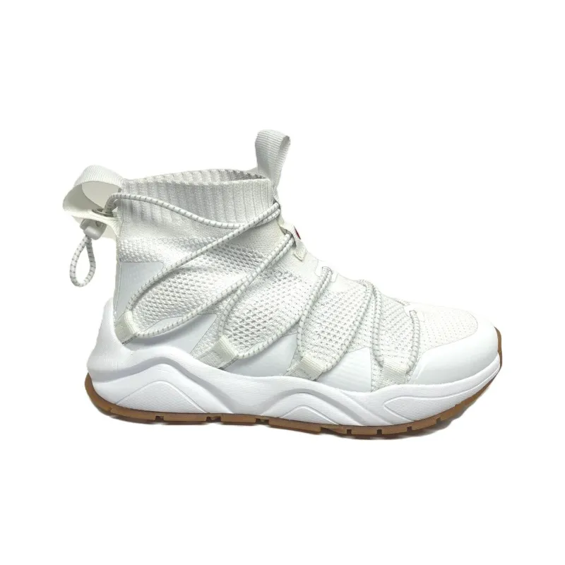 Champion Rally Flu Cushioning Wear-Resistant High-Top Casual Shoes Women's White-1