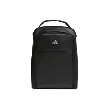 Adidas Polyurethane Faux Leather Shoe Bag Handbag Regular Men's Black