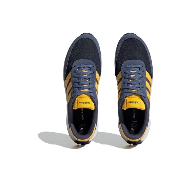 Adidas Run 70s Lifestyle Running Shoes 'Blue Yellow'-3