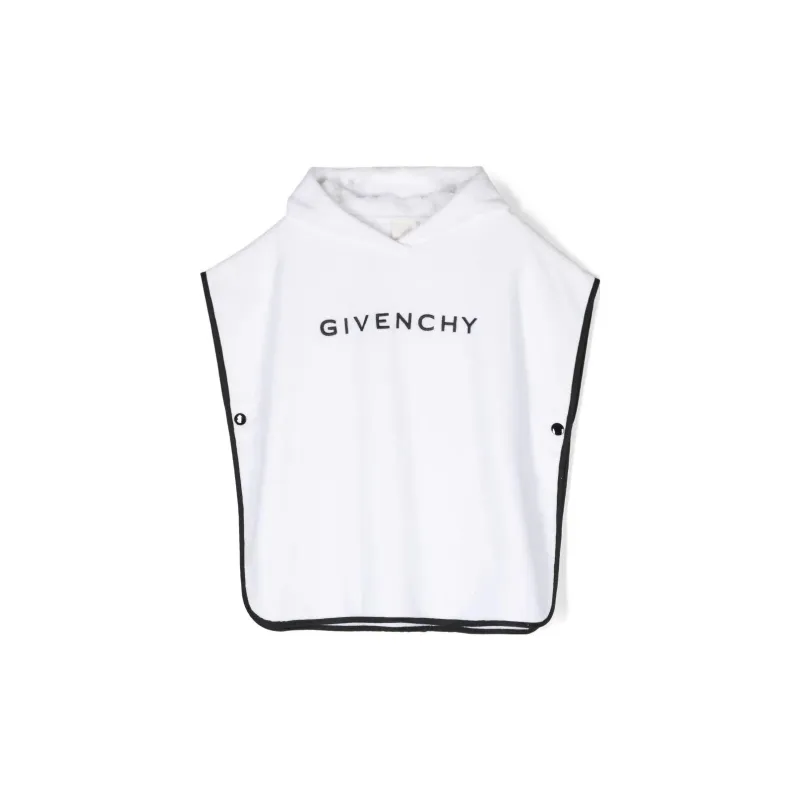 Givenchy Logo-print Hooded Bath Robe-0