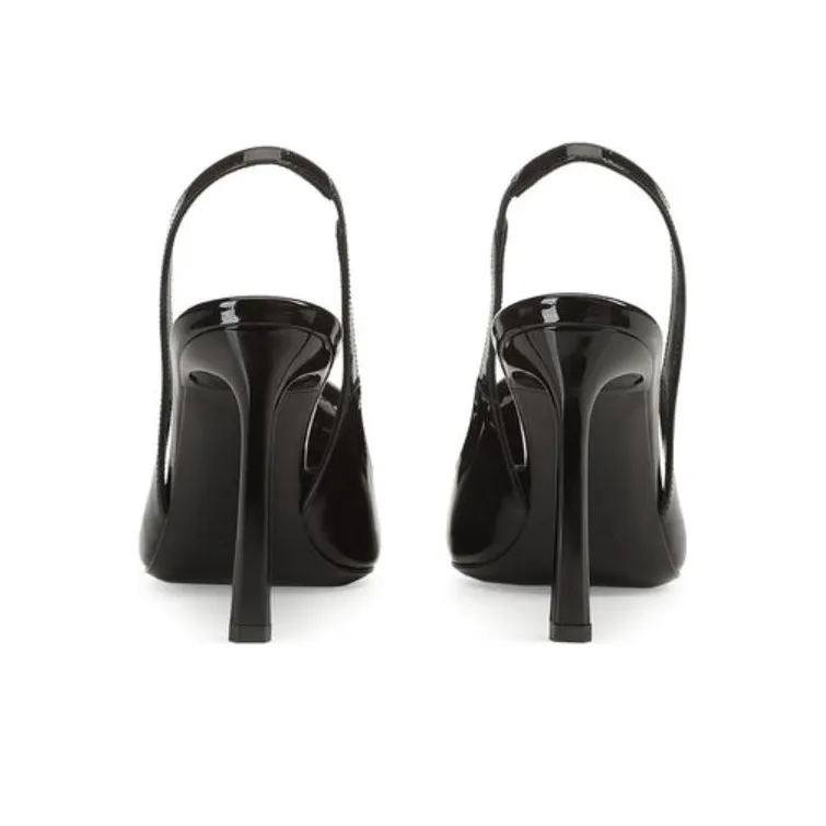 SERGIO ROSSI Sr Bigoudi 100mm Slingback-strap Pumps-3