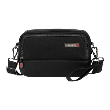 SAMSONITE Nylon And Polyurethane Camera Bags One Shoulder Crossbody Clutches Men's Black