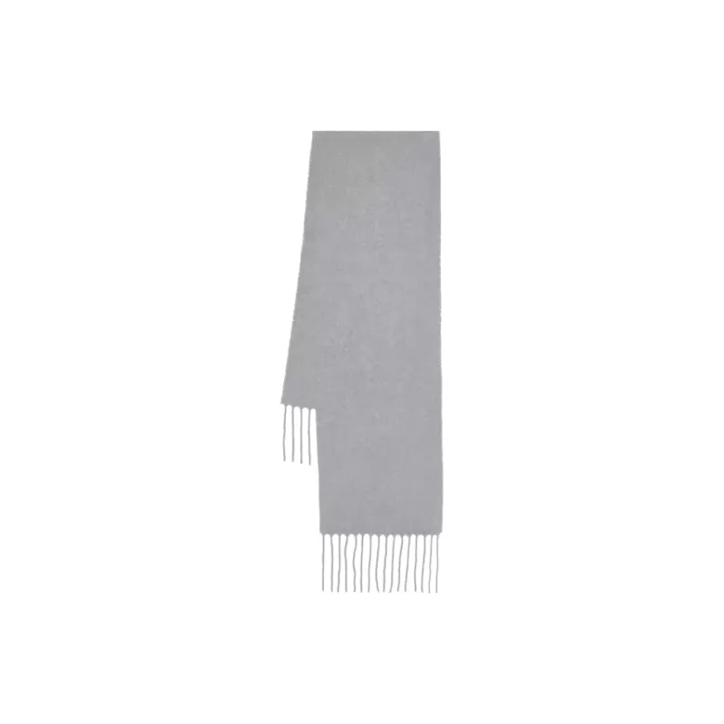 Balenciaga Knit Scarves Unisex Gray-1