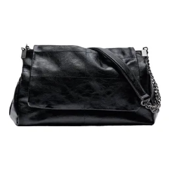 ZARA PU Handbag Shoulder Bag Regular Women's Black