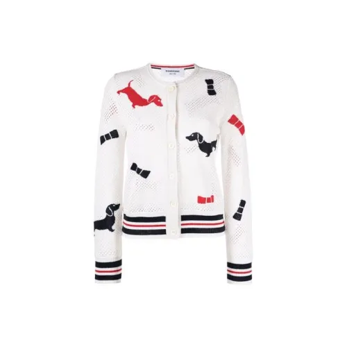 THOM BROWNE Cashmere Sweaters Women's White