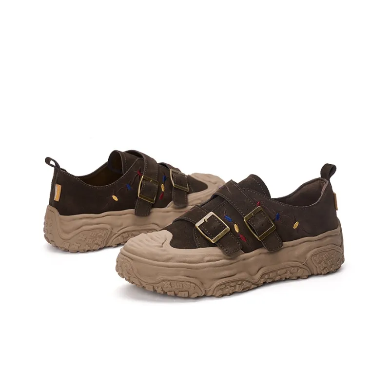 Joy&Mario Low-Top Outdoor Shoes 4cm Women's-2