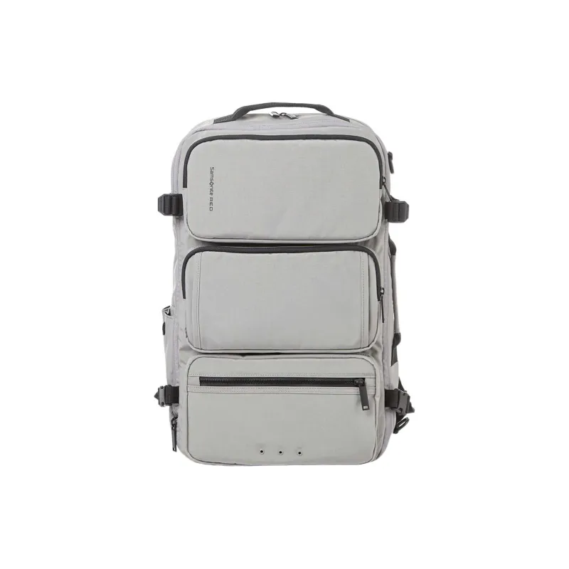 SAMSONITE MARSTON Nylon Backpack Unisex Gray-0