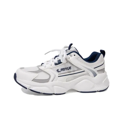 Feiyue Running Shoes Women's Low-Top White