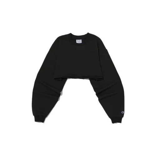 Champion Crop Tops Women's Black