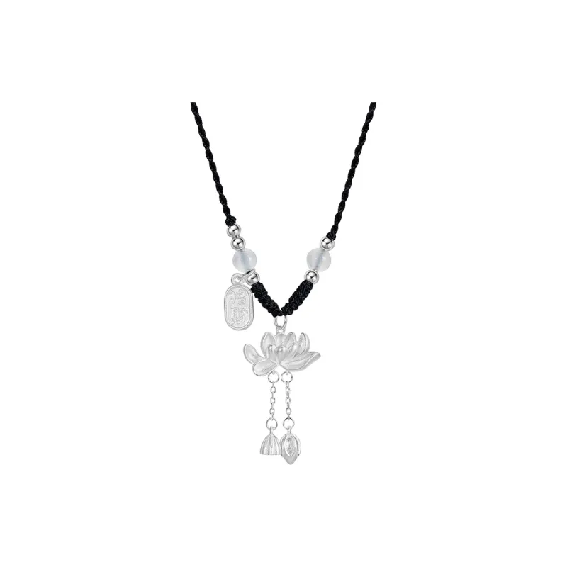 JUICY GRAPE S999 Fine Silver Necklaces Unisex-3