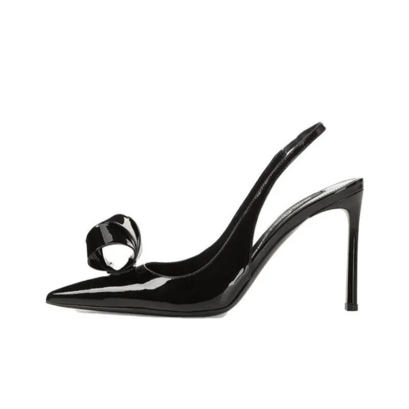 SERGIO ROSSI Sr Bigoudi 100mm Slingback-strap Pumps-0