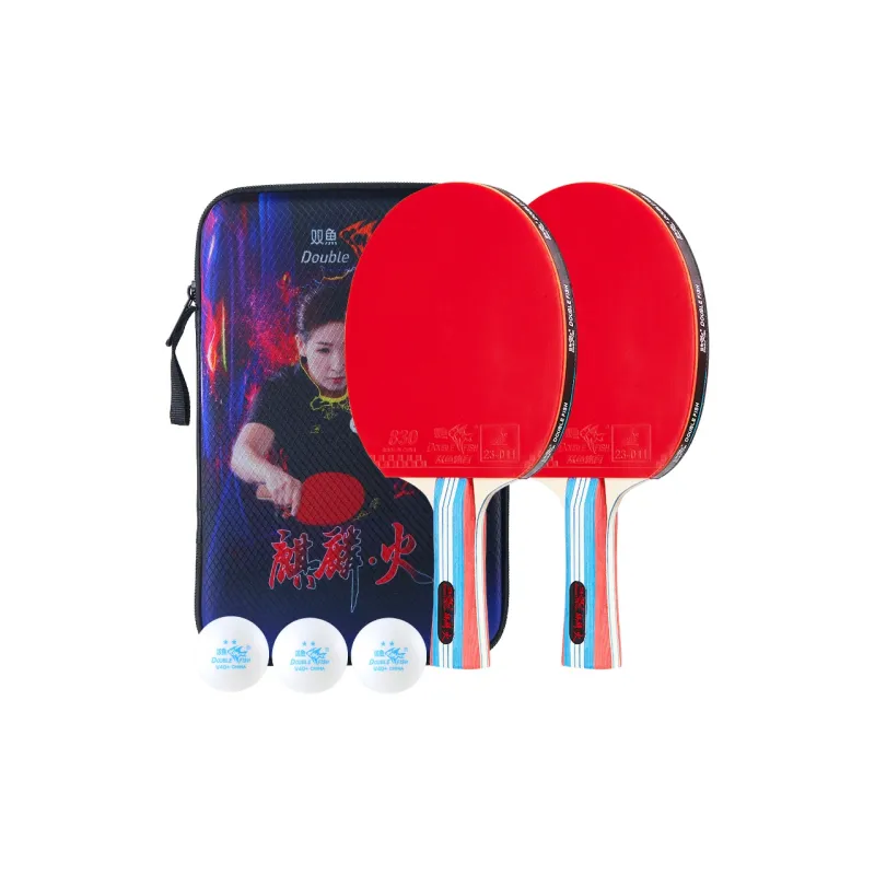 DOUBLEFISH Ping Pong Paddles Unisex All Wood-8