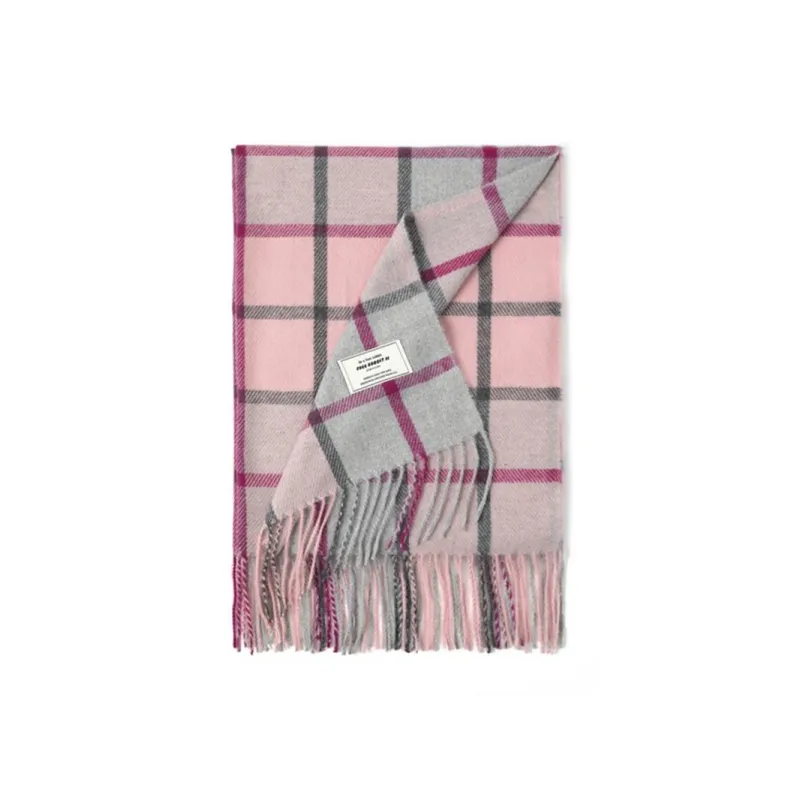 FREE RABBITⅡ Faux Cashmere Knit Scarves Unisex-9