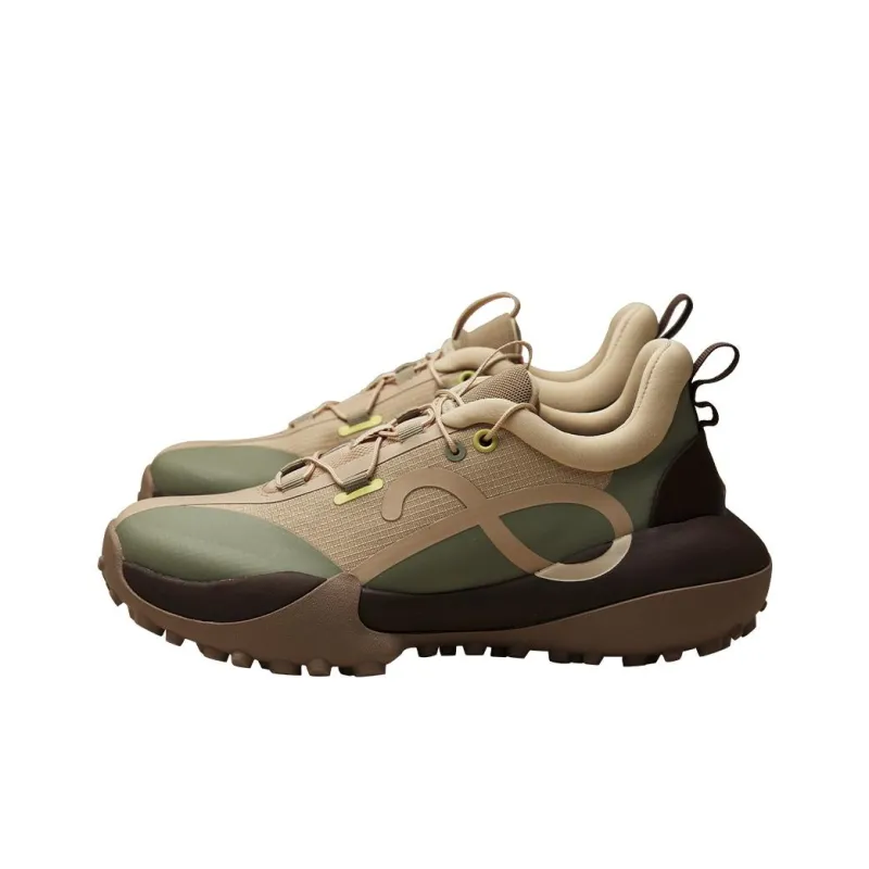 FAJO Low Top Outdoor Shoes Unisex Brown-1