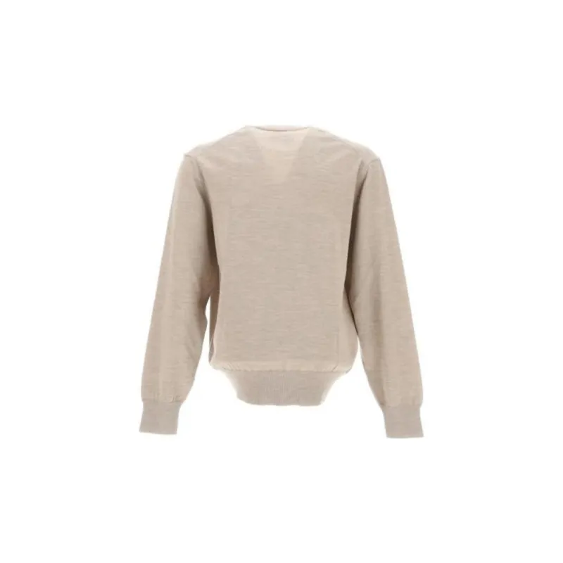 AMIPARIS Paris Ami De Coeur Logo Embroidered Crewneck Jumper-1