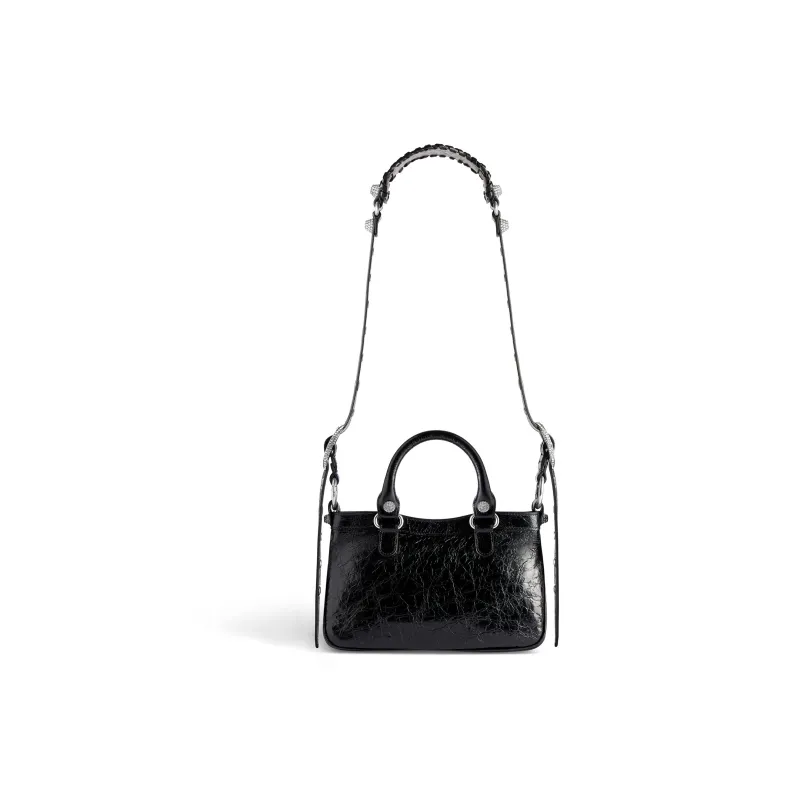 Balenciaga Neo Cagole Zip-Up Small Tote Bag-3