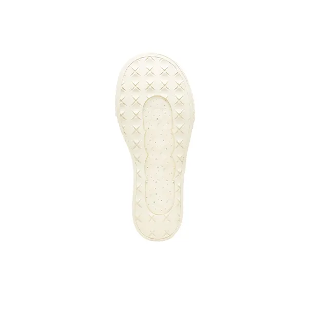 GOODBRAND Low Top Canvas Shoes Unisex Almond White-7
