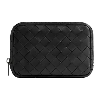 Bottega Veneta Intrecciato Zipped Small Wallet