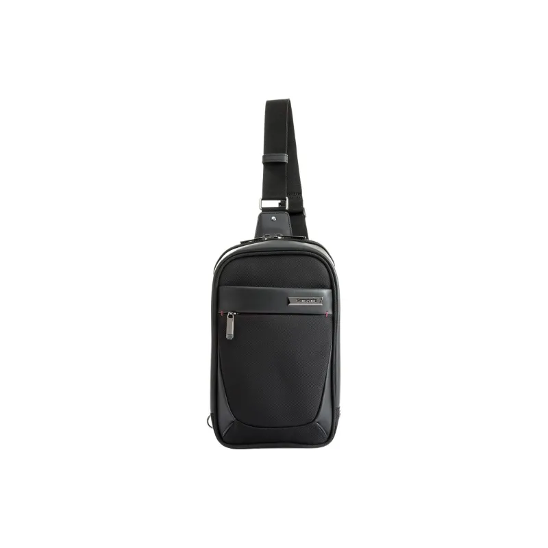 SAMSONITE Polyester Sling Bag Fanny Pack Shoulder Bag Crossbody Bag Women's Black-0
