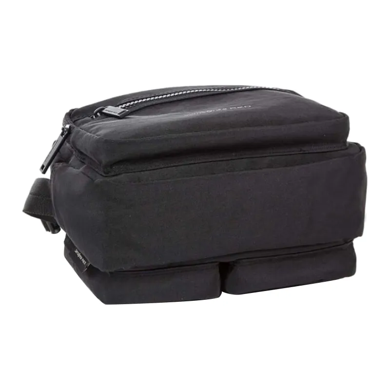 SAMSONITE MARSTON Nylon Small Square Bag Shoulder Bag, Crossbody Bag Mini Men's Black-4