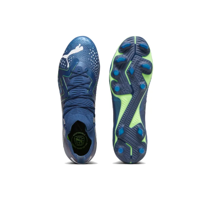 PUMA Future Pro Fg Ag Soccer Shoes 'Blue Green'-3