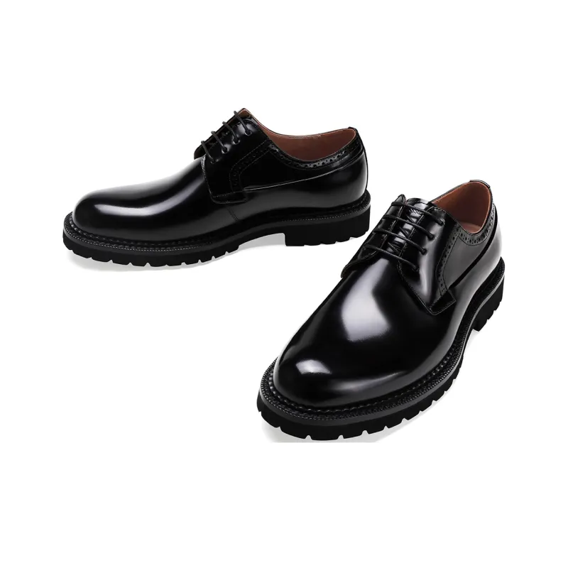 BOSSSUNWEN Dress Shoes Men's Black-3