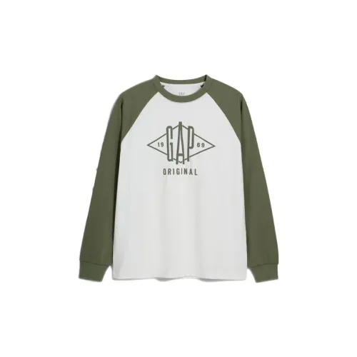 GAP Sweatshirts Men White/Green